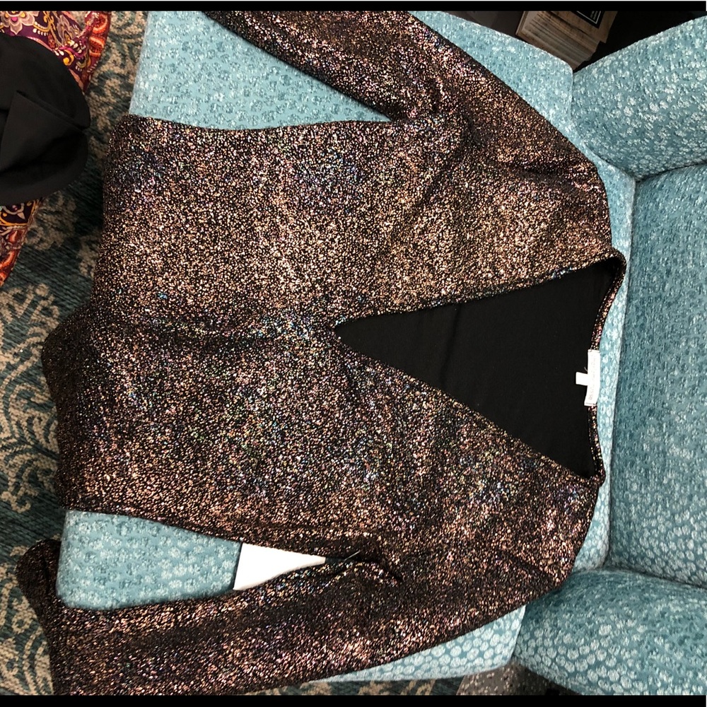 Charlotte Russe sparkling multi color dress